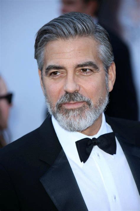 George Clooney Mens Wigs Hair Pieces For Men Best Beard Styles