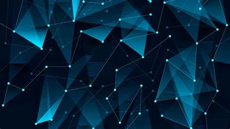 Multiple Geometry Blue Shapes Wallpaper Hd Abstract 4k Wallpapers Images