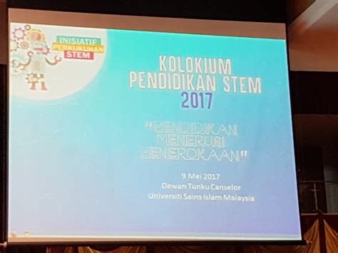 Ketua unit pembangunan kemanusiaan penolong ppd hal ehwal murid. GURU KAUNSELING NURHAIZA CHE MAT : Kolokium STEM: Prospek ...