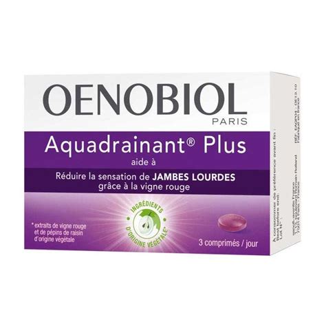Aquadrainant Plus 45 Comprimidos Oenobiol Easypara