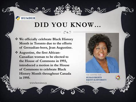 Black History Month A Canadian Historical Event Humber Communiqué