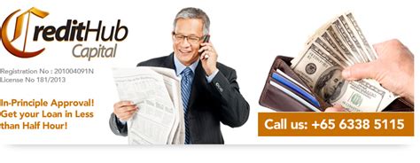 Search and apply personal loan from licensed moneylenders. Credit Hub Capital - #1 Licensed MoneyLender Singapore