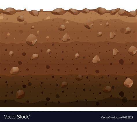 Different Layers Of Soil Royalty Free Vector Image Baby Crafts Crafts