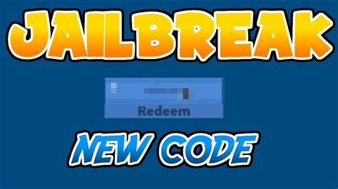 New promo codes update frequently, so you can bookmark this page and check back often for. NEW JAILBREAK CODE!!!! | Roblox Jailbreak Code - YouTube