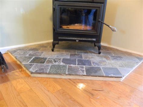Look at these tiled hearth designs for wood stoves. Fireproof Floor Mat For Wood Stove - Walesfootprint.org