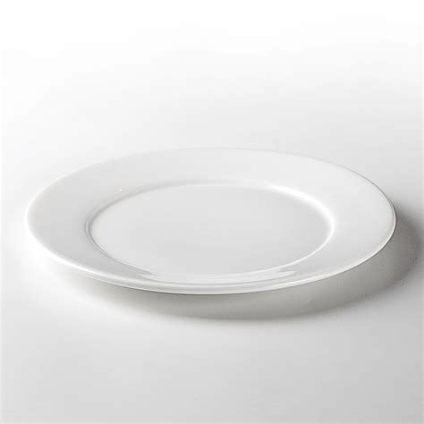 Popular Traditional Hotels Round White Plain Plate Catering Dinnerware