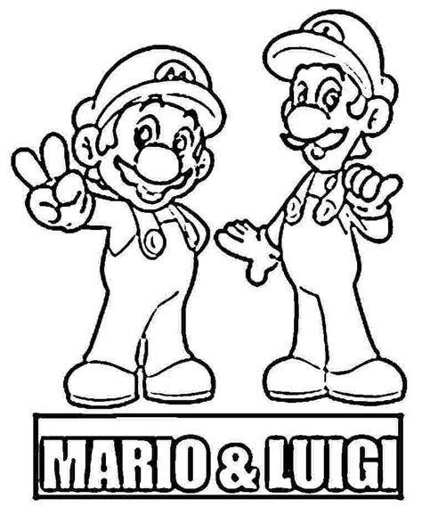 Dibujos De Super Mario Bros 153722 Videojuegos Para Colorear