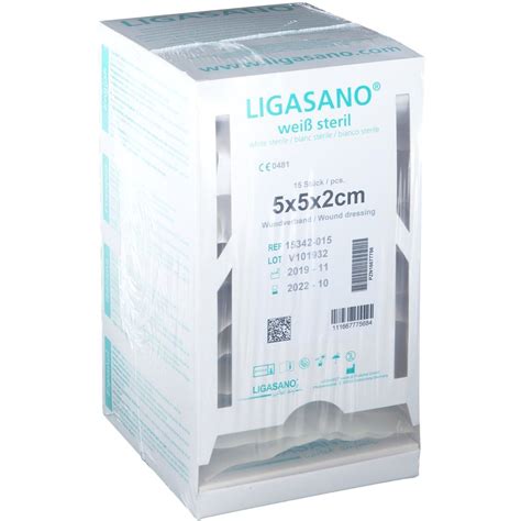 Ligasano schaumstoff stick 6x2.5x0.4cm steril 10 stück. LIGASANO® weiß 2 x 5 x 5 cm steril 15 St - shop-apotheke.at