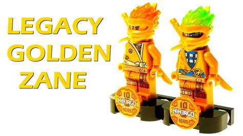 Lego Ninjago Custom Legacy Golden Zane Minifigures Youtube