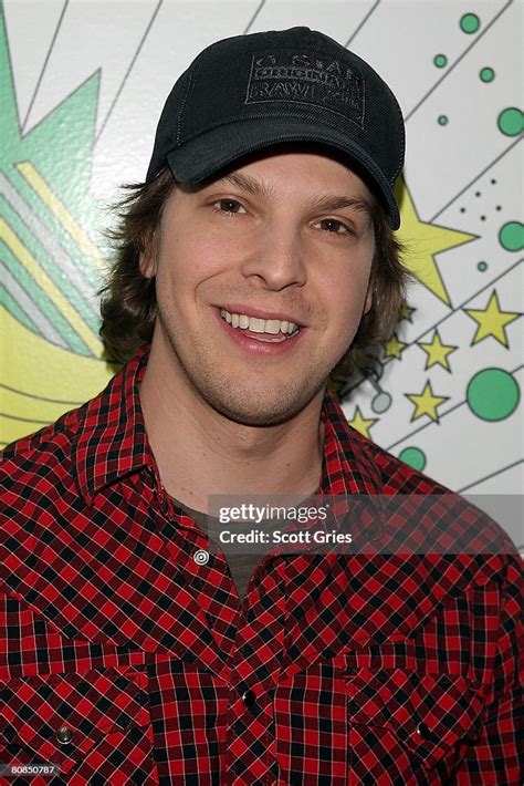 Singer Gavin Degraw Poses For A Photo Backstage During Mtvs Total