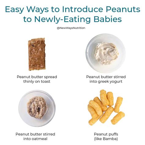 Peanut Butter For Baby New Ways Nutrition