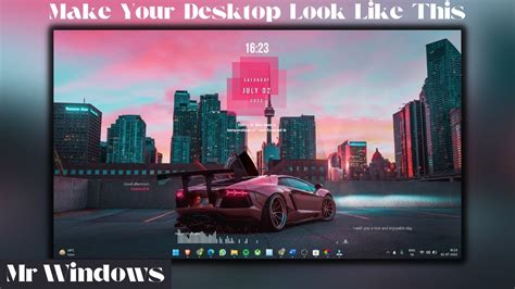 Make your desktop look COOL |The Best Windows 11 Theme - YouTube
