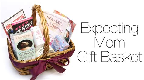 Expecting Mom Gift Basket - YouTube