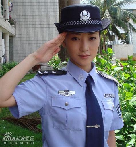 The Uniform Girls Pic Chinese Policewoman Uniform 02