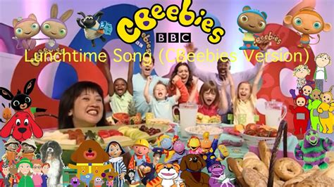 Cbeebies Lunchtime Song Alex Bailey Style Cbeebies Version Version 1 Youtube