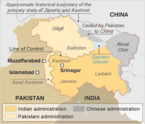 Kashmir Territories Full Profile Bbc News