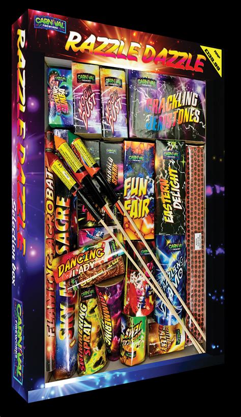 Razzle Dazzle Selection Box Emperor Fireworks