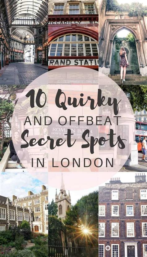 10 Hidden Gems And Secret Spots In London Youll Love Solosophie