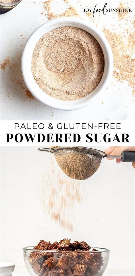 Homemade 2 Ingredient Paleo Powdered Sugar Recipe Make Your Own