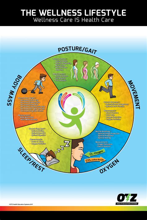 The Wellness Lifestyle Poster Otz Health Education Systems