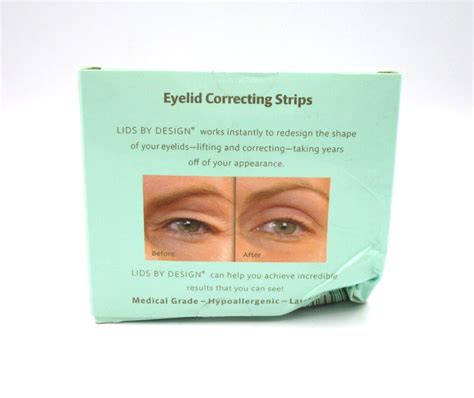 Contours Rx Lids By Design Eyelid Correcting Strips 80 Count Bnib