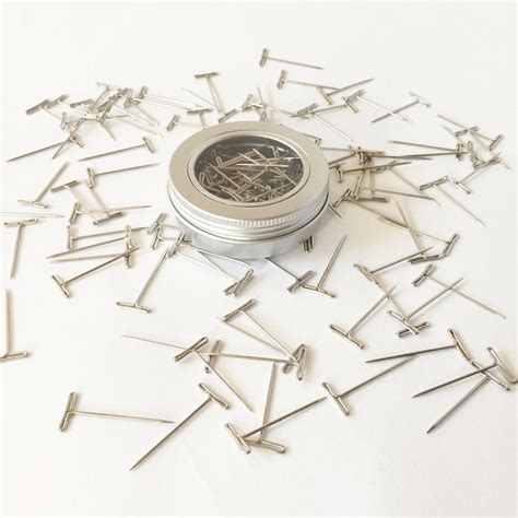 Accessories Tin Of T Pins The Needle Tree