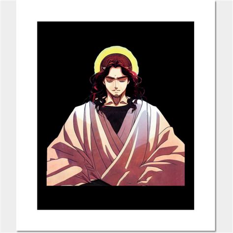 Japanese Jesus Christ Anime Manga Anime Manga Jesus Posters And Art Prints Teepublic