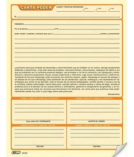 ¡descarga microsoft word 2010 hoy! Carta Poder Simple Para Imprimir