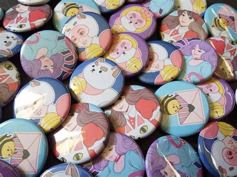 Items Similar To Bee And Puppycat 125 Pinback Buttonbadgepin 1