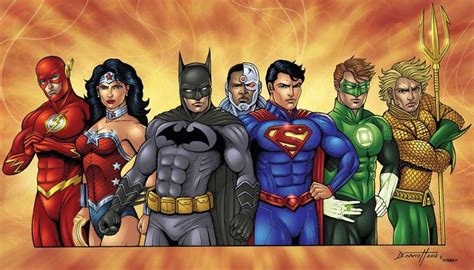 Justice League Colors By Seanforney On Deviantart Ligue De Justice