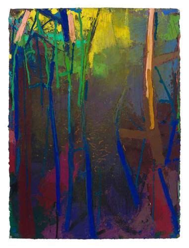 Night Herbs 3 Contemporary Abstract Painting Abstract Art Landscape