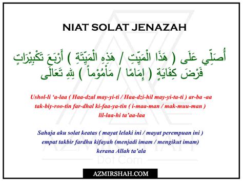 √ ulasan tentang tata cara sholat mayit dan doa sholat mayit yang ringkas dan lengkap, mudah di hafal dan di praktekan, disertai bacaam arab, latin dan artinya juga disertai dalilnya. Panduan melaksanakan solat jenazah dengan sempurna - Azmir ...