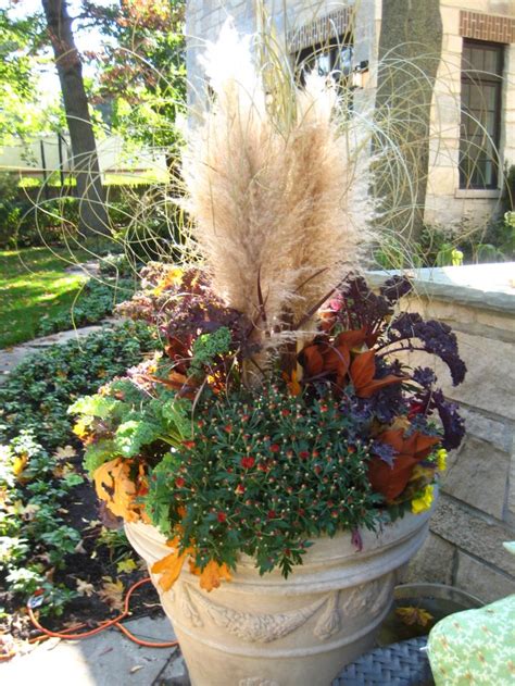 Magnificent Fall Container Gardens You Need To See