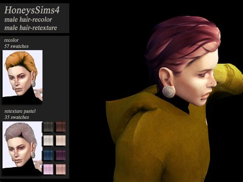 The Sims Resource Wings On0705 Hair Retextured By Jenn Honeydew Hum