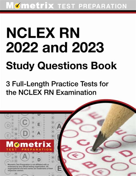 Buy Nclex Rn 2022 And 2023 Study Questions Book 3 Full Length Practice