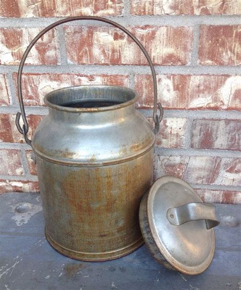 Check out our old milk containers selection for the very best in unique or custom, handmade pieces from our jars & containers shops. Rusty Old Metal Milk Can / Pail / Bucket / Container ...