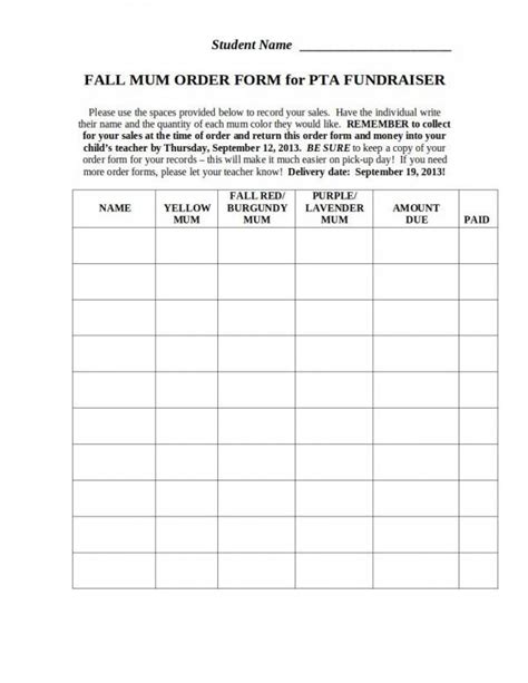 Fundraiser Template Free Printable Templates