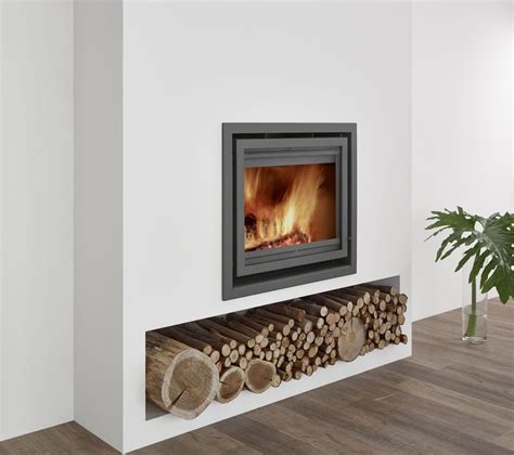 Fogo Montanha Wood Insert Classic D800 Wood Burning Fireplace