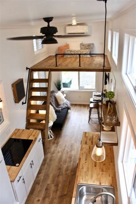 Creativity is essential when planning and designing the interior of your tiny house. 32 Amazing Cozy Tiny House Design Ideas