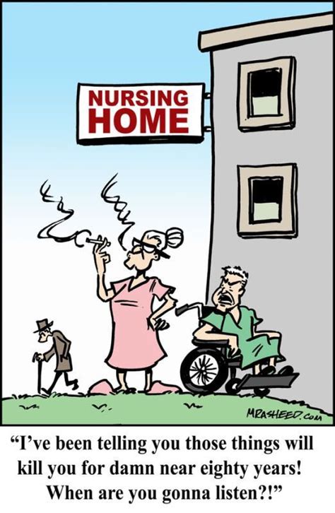 Funny Pictures Of Nursing Homes Laughter Nurse Cartoon Funny
