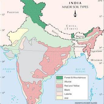 Figure A Soil Map Of India B Agro Climatic Zones Of India Download Scientific Diagram