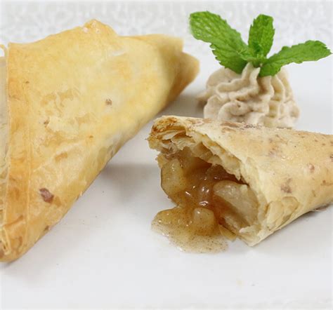 These crunchy phyllo pastry cups can be filled with stay tuned for next week's recipe! Gingered Apple Phyllo Turnovers | Phyllo Desserts | Athens ...
