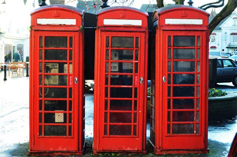 Old British Phone Booths Free Stock Photo Public Domain Pictures