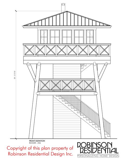 Fire Tower House Plans