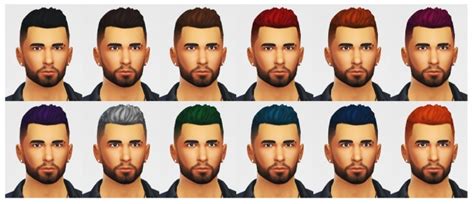 Sims 4 Fringe Hair Minimalis