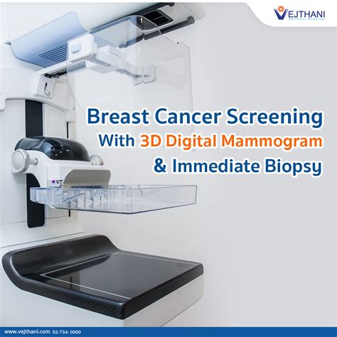 Breast Cancer Screening With 3d Digital Mammogram And Immediate Biopsy