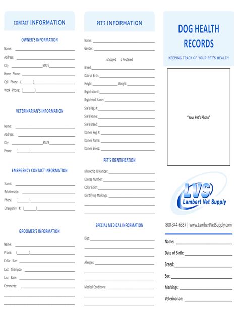 Printable Pet Vaccination Record Fill Online Printable Fillable