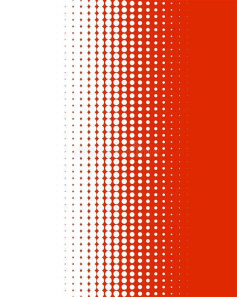 Gradient Dots Red And White Stock Illustration Illustration Of Simple