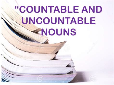 Countable And Uncountable Nouns Teaching Resources