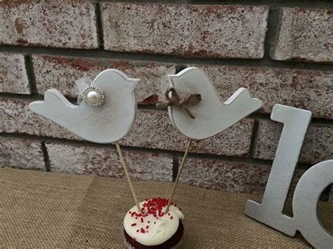 Love Birds Cake Topper Mr And Mrs Cake Topper By Cozyhomewreaths Bird